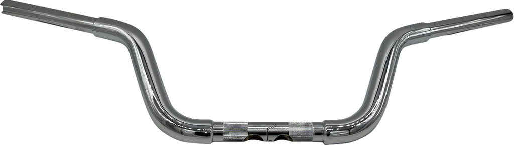 FAT BAGGERS INC. 1-1/4" EZ Install Round Top Handlebar - 8" - Chrome 903008 — image 1