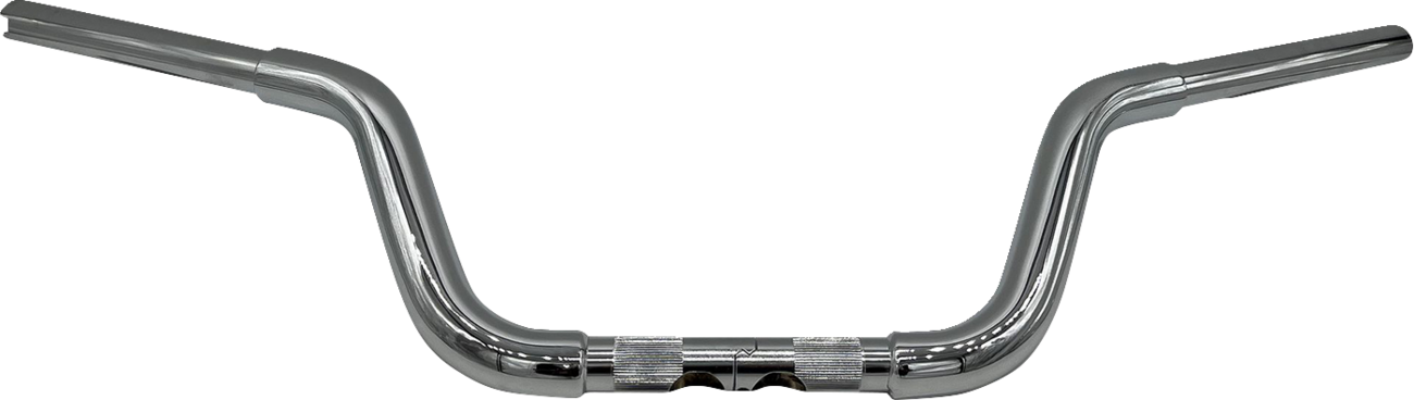 FAT BAGGERS INC. 1-1/4" EZ Install Round Top Handlebar - 8" - Chrome 903008 — image 1