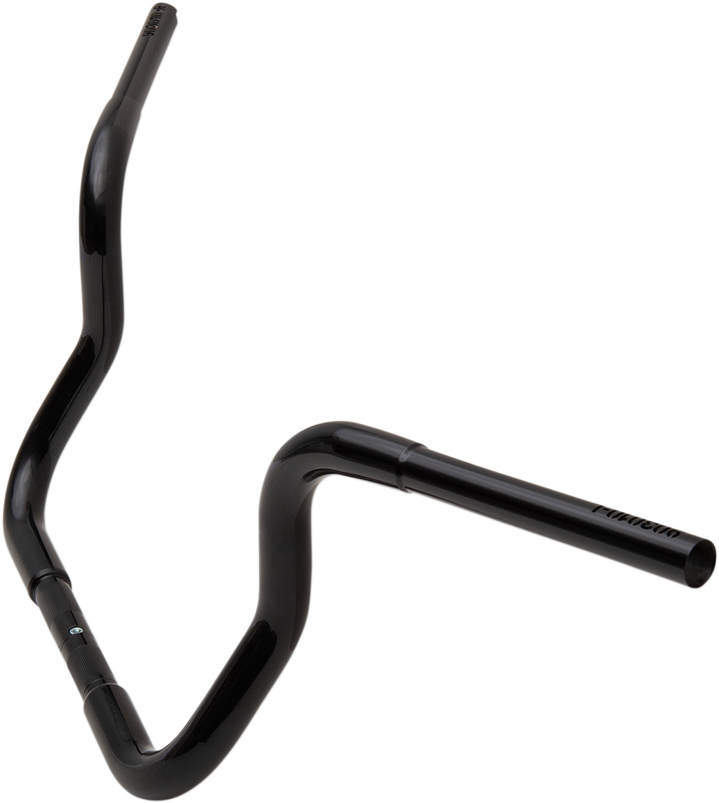 FAT BAGGERS INC. 1-1/4" EZ Install Round Top Handlebar - 10" - Black 903010-B — image 7