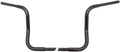FAT BAGGERS INC. 1-1/4" EZ Install Round Top Handlebar - 12" - Black 903012-B — image 1