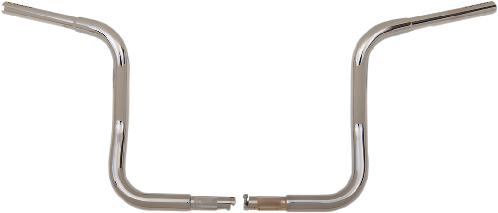 FAT BAGGERS INC. 1-1/4" EZ Install Round Top Handlebar - 12" - Chrome 903012 — image 10