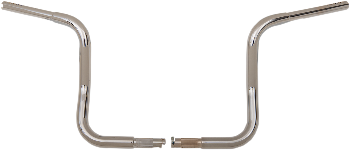 FAT BAGGERS INC. 1-1/4" EZ Install Round Top Handlebar - 12" - Chrome 903012 — image 10