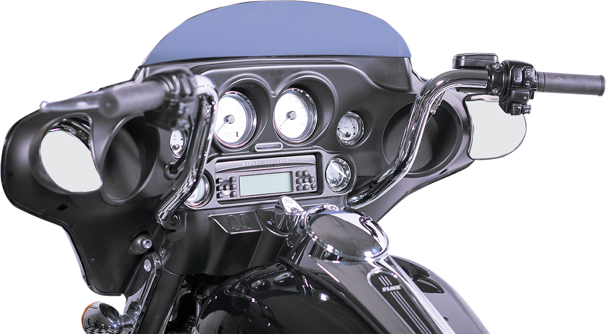 FAT BAGGERS INC. 1-1/4" EZ Install Round Top Handlebar - 12" - Chrome 903012 — image 3