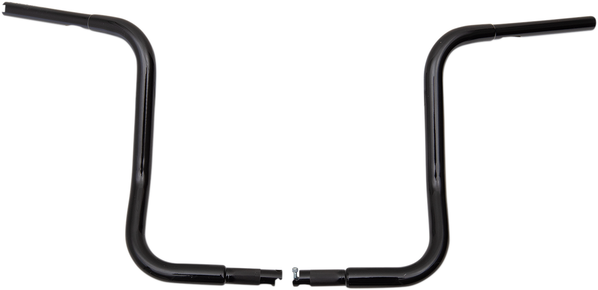 FAT BAGGERS INC. 1-1/4" EZ Install Round Top Handlebar - 14" - Black 903014-B — image 1