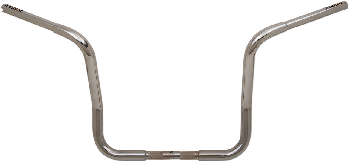 FAT BAGGERS INC. 1-1/4" EZ Install Round Top Handlebar - 14" - Chrome 903014 — image 1