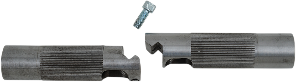 FAT BAGGERS INC. 1-1/4" EZ Install Round Top Handlebar - 14" - Chrome 903014 — image 4