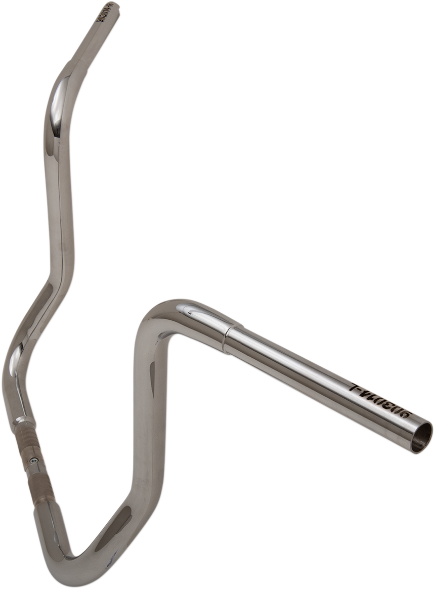 FAT BAGGERS INC. 1-1/4" EZ Install Round Top Handlebar - 14" - Chrome 903014 — image 6