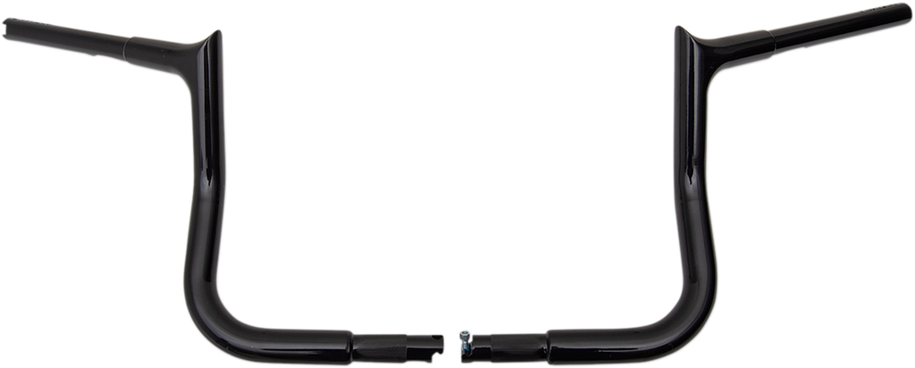 FAT BAGGERS INC. 1-1/4" EZ Install Pointed Top Handlebar - 10" - Black 905010-B — image 1