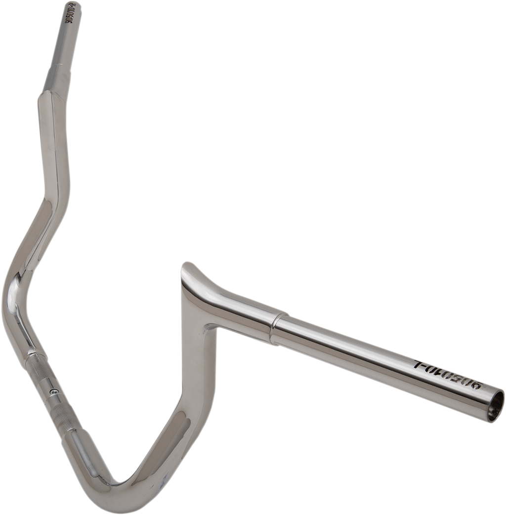 FAT BAGGERS INC. 1-1/4" EZ Install Pointed Top Handlebar - 10" - Chrome 905010 — image 10