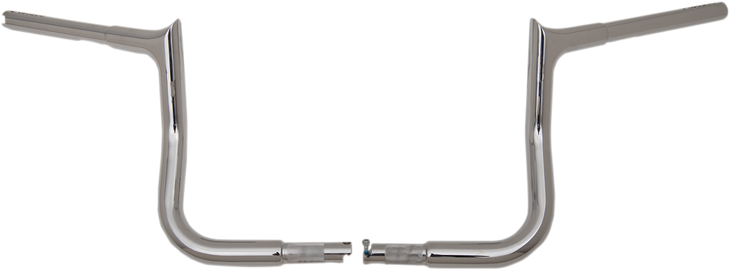 FAT BAGGERS INC. 1-1/4" EZ Install Pointed Top Handlebar - 10" - Chrome 905010 — image 11