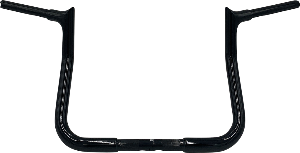 FAT BAGGERS INC. 1-1/4" EZ Install Pointed Top Handlebar - Reduced Reach - 11" - Black 905011-B — image 1