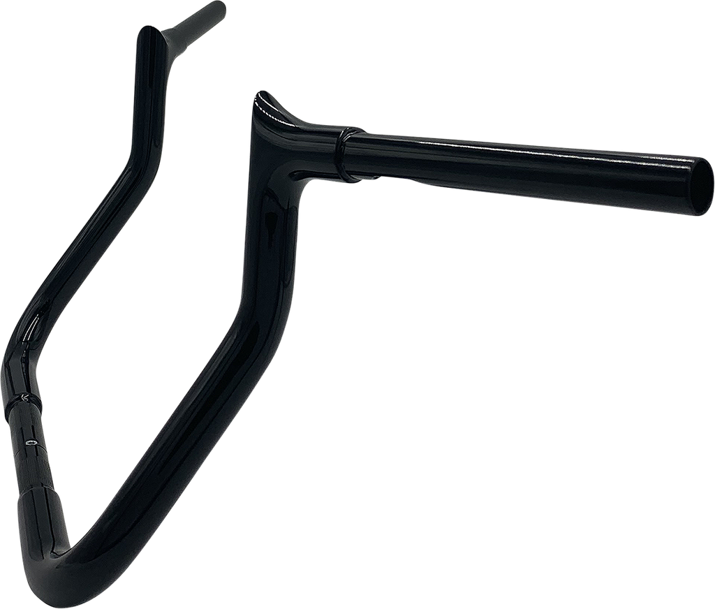 FAT BAGGERS INC. 1-1/4" EZ Install Pointed Top Handlebar - Reduced Reach - 11" - Black 905011-B — image 2