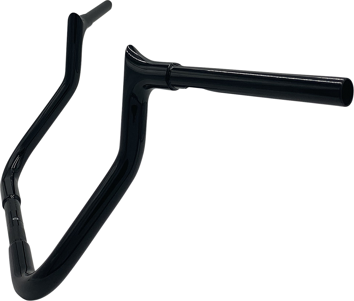FAT BAGGERS INC. 1-1/4" EZ Install Pointed Top Handlebar - Reduced Reach - 11" - Black 905011-B — image 2