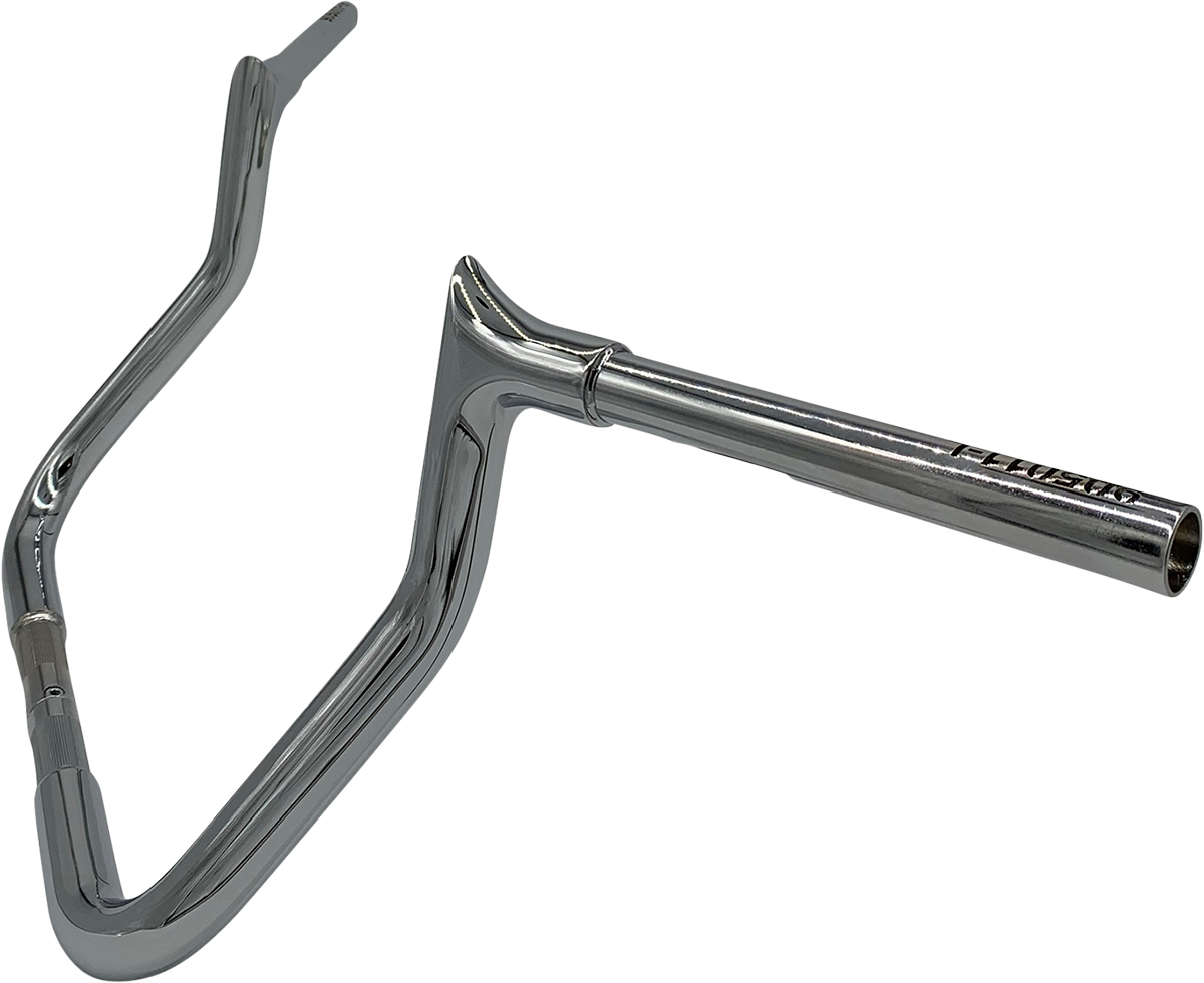 FAT BAGGERS INC. 1-1/4" EZ Install Pointed Top Handlebar - Reduced Reach - 11" - Chrome 905011 — image 2