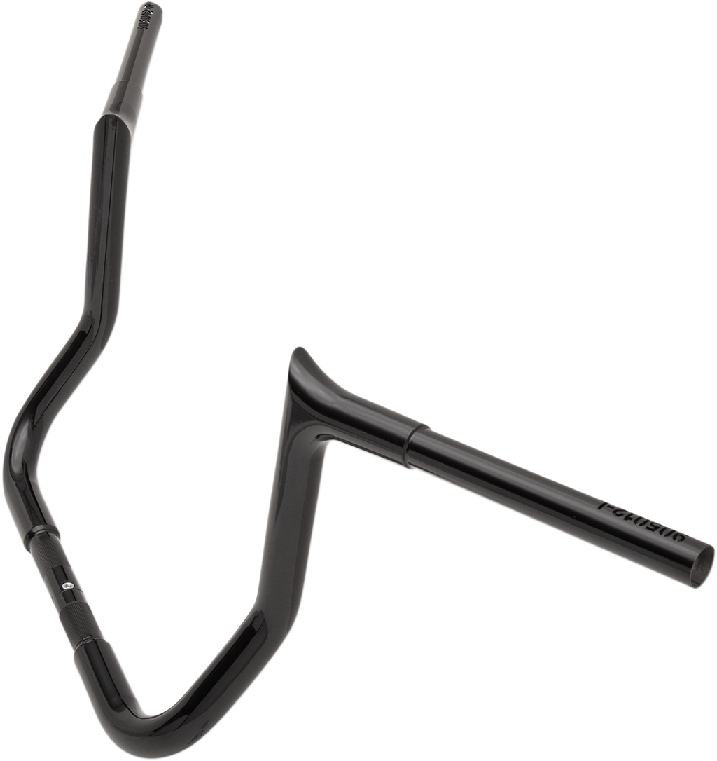 FAT BAGGERS INC. 1-1/4" EZ Install Pointed Top Handlebar - 12" - Black 905012-B-X — image 7