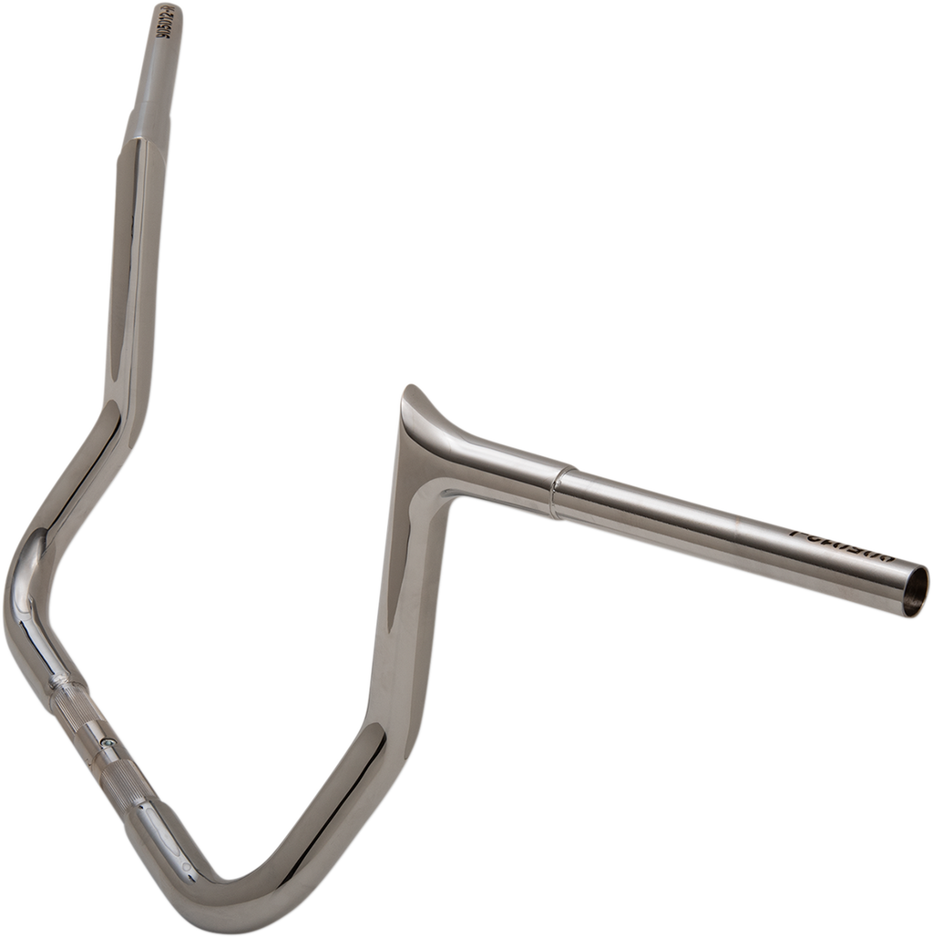FAT BAGGERS INC. 1-1/4" EZ Install Pointed Top Handlebar - 12" - Chrome 905012 — image 10