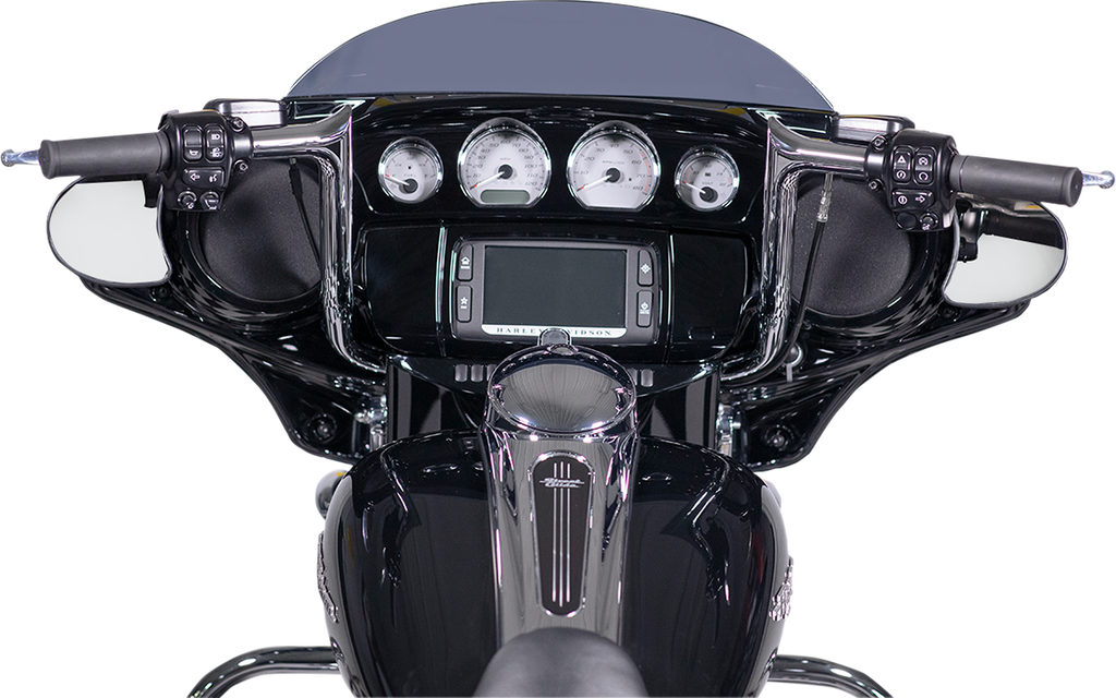 FAT BAGGERS INC. 1-1/4" EZ Install Pointed Top Handlebar - 12" - Chrome 905012 — image 3