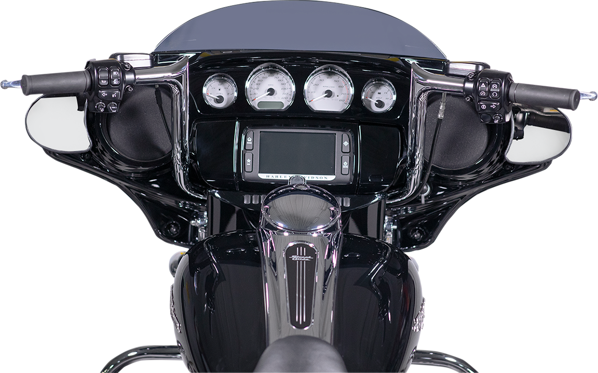 FAT BAGGERS INC. 1-1/4" EZ Install Pointed Top Handlebar - 12" - Chrome 905012 — image 3
