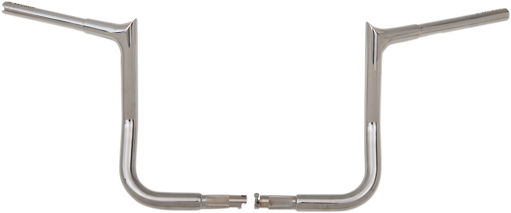 FAT BAGGERS INC. 1-1/4" EZ Install Pointed Top Handlebar - 12" - Chrome 905012 — image 9