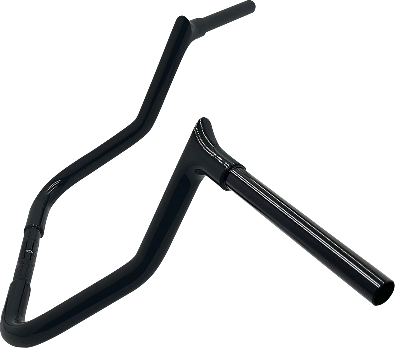 FAT BAGGERS INC. 1-1/4" EZ Install Pointed Top Handlebar - Reduced Reach - 13" - Black 905013-B — image 2
