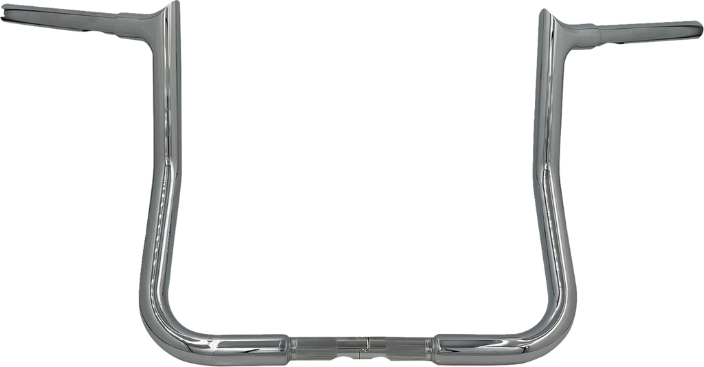 FAT BAGGERS INC. 1-1/4" EZ Install Pointed Top Handlebar - Reduced Reach - 13" - Chrome 905013 — image 1