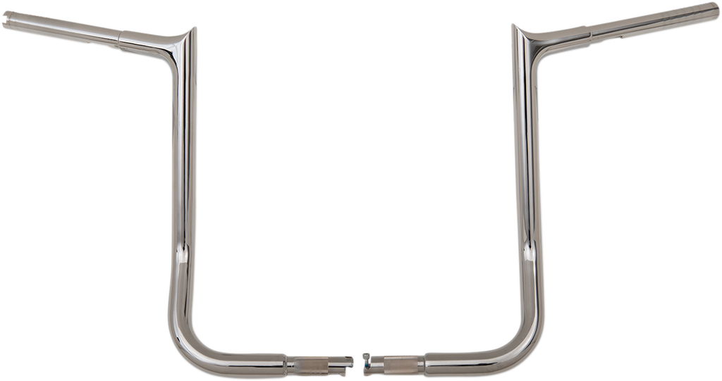 FAT BAGGERS INC. 1-1/4" EZ Install Pointed Top Handlebar - 16" - Chrome 905016 — image 7