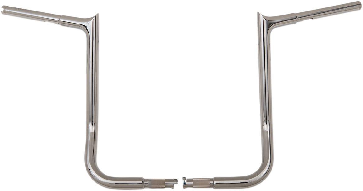 FAT BAGGERS INC. 1-1/4" EZ Install Pointed Top Handlebar - 16" - Chrome 905016 — image 7
