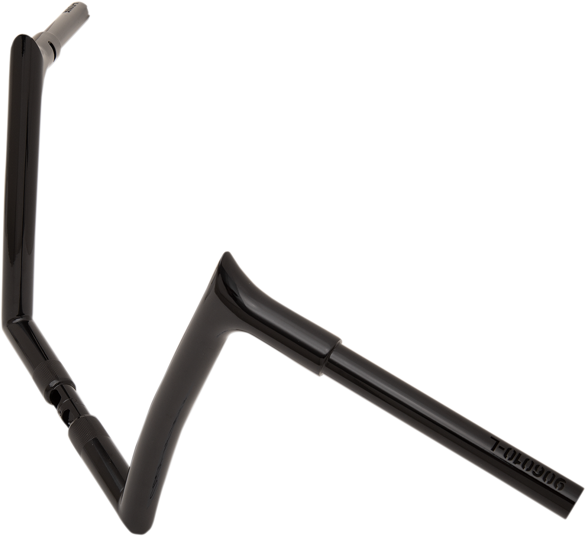 FAT BAGGERS INC. 1-1/4" EZ Install Pointed Top Handlebar - 10" - Black 906010-B — image 6