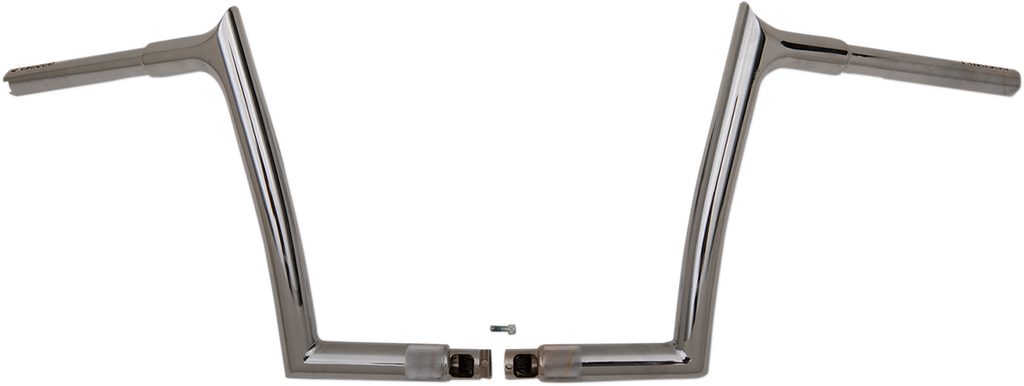 FAT BAGGERS INC. 1-1/4" EZ Install Pointed Top Handlebar - 10" - Chrome 906010 — image 1
