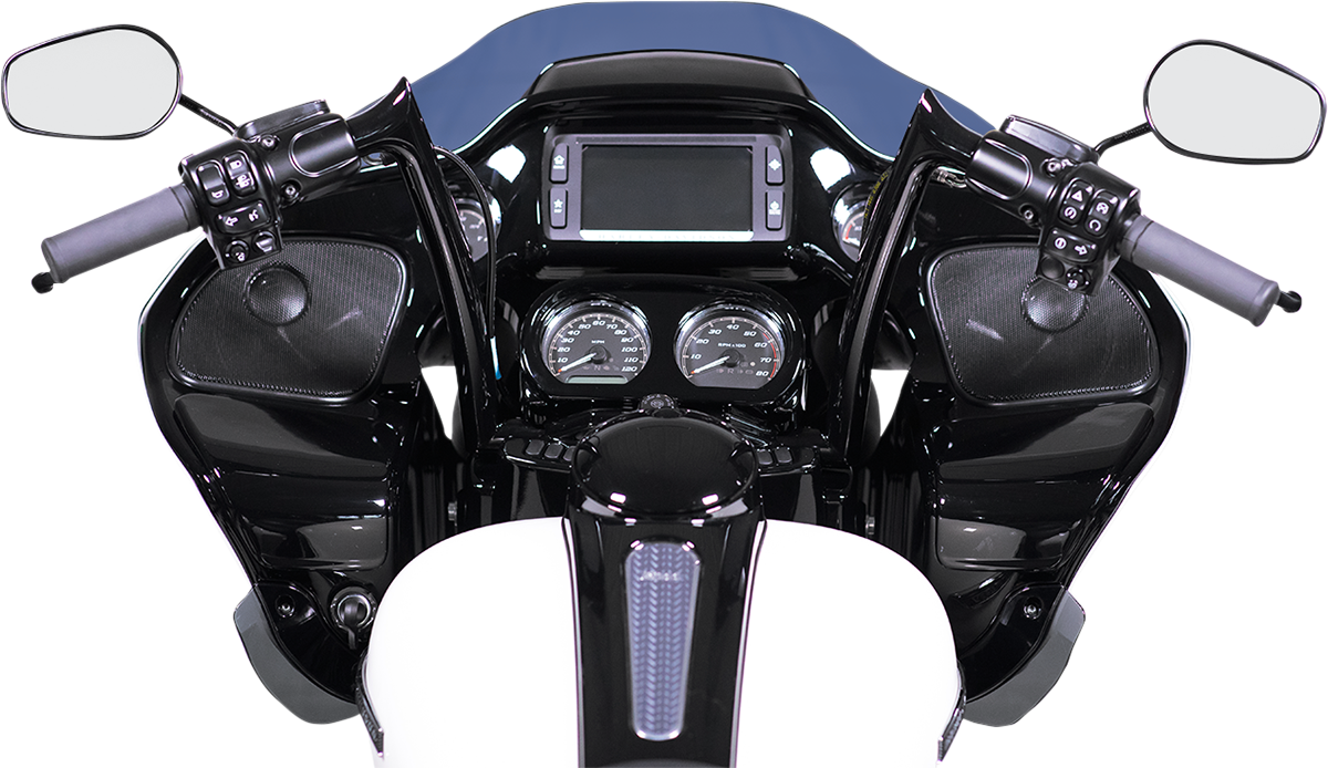 FAT BAGGERS INC. 1-1/4" EZ Install Pointed Top Handlebar - 12" - Black 906012-B — image 3