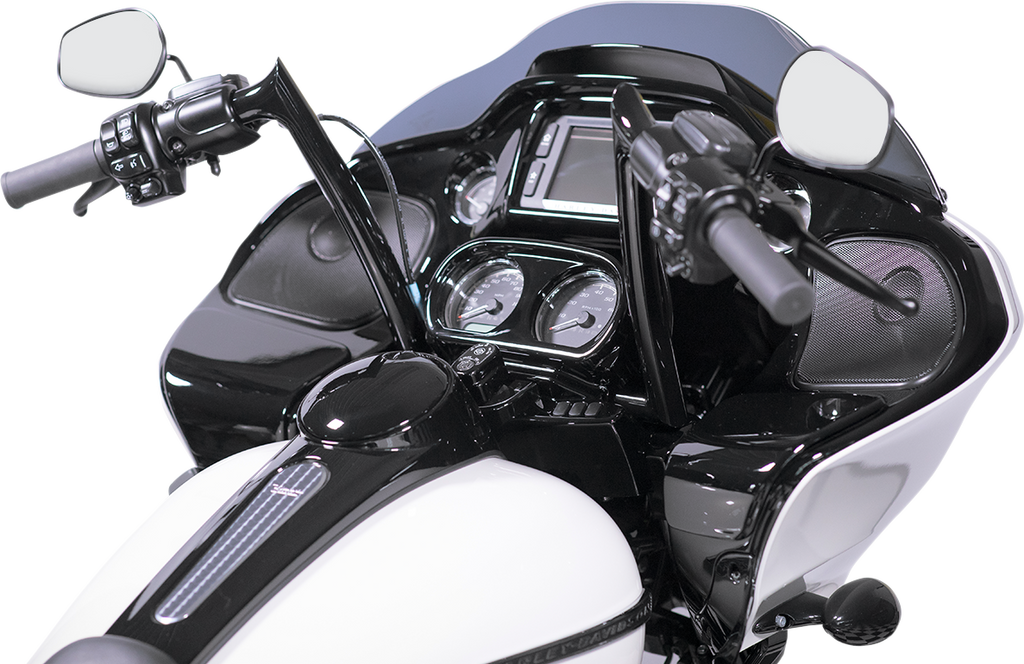 FAT BAGGERS INC. 1-1/4" EZ Install Pointed Top Handlebar - 12" - Black 906012-B — image 6
