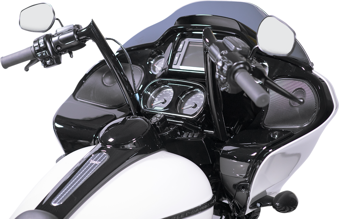 FAT BAGGERS INC. 1-1/4" EZ Install Pointed Top Handlebar - 12" - Black 906012-B — image 6