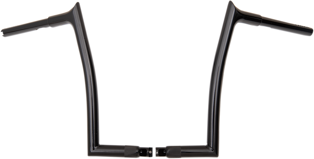 FAT BAGGERS INC. 1-1/4" EZ Install Pointed Top Handlebar - 14" - Black 906014-B — image 1