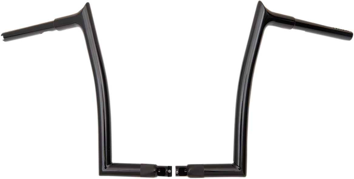 FAT BAGGERS INC. 1-1/4" EZ Install Pointed Top Handlebar - 14" - Black 906014-B — image 1