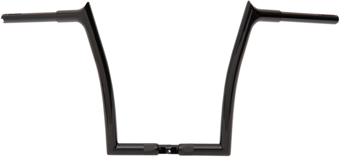 FAT BAGGERS INC. 1-1/4" EZ Install Pointed Top Handlebar - 14" - Black 906014-B — image 2
