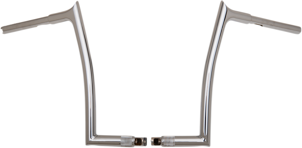 FAT BAGGERS INC. 1-1/4" EZ Install Pointed Top Handlebar - 14" - Chrome 906014 — image 1
