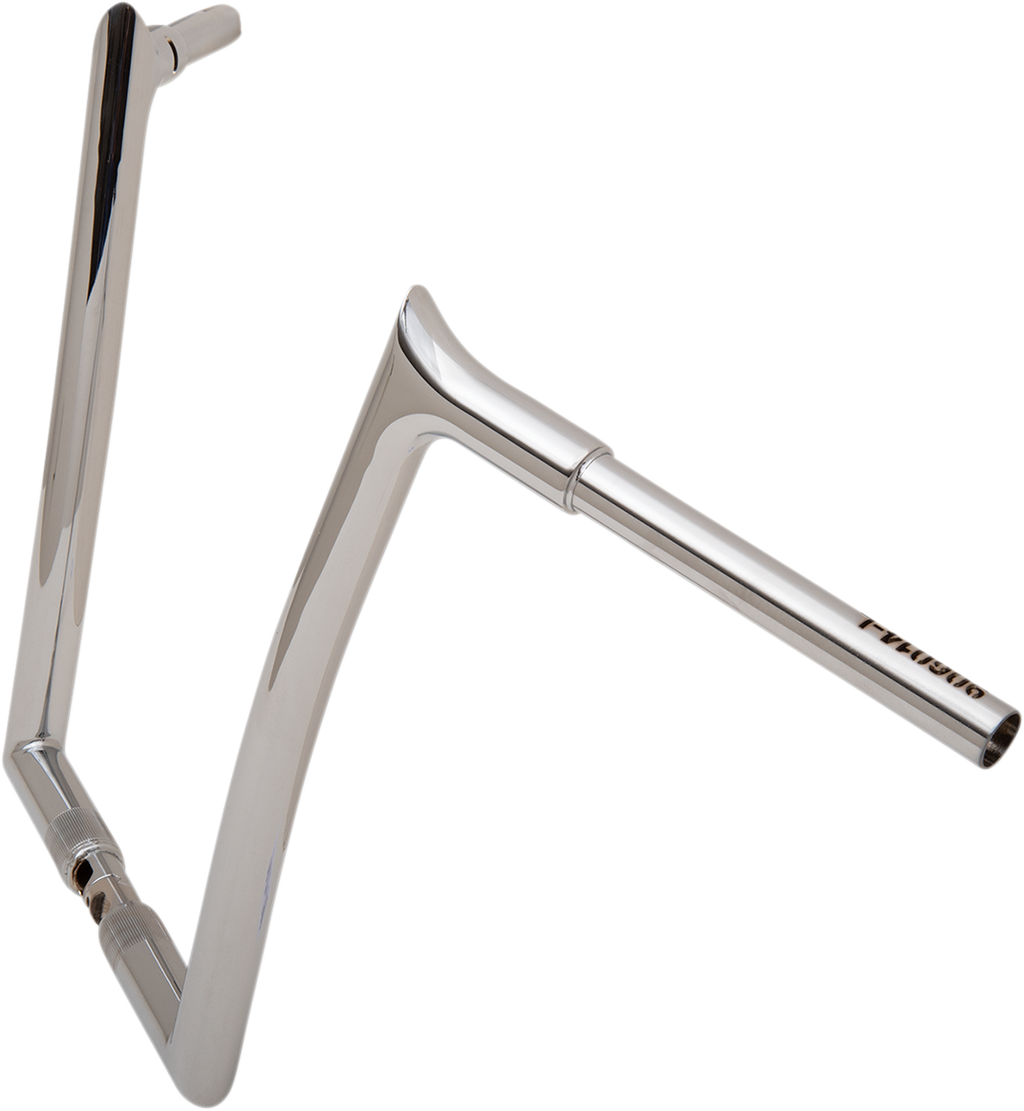 FAT BAGGERS INC. 1-1/4" EZ Install Pointed Top Handlebar - 14" - Chrome 906014 — image 8
