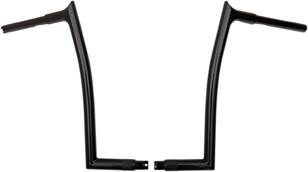FAT BAGGERS INC. 1-1/4" EZ Install Pointed Top Handlebar - 16" - Black 906016-B — image 1