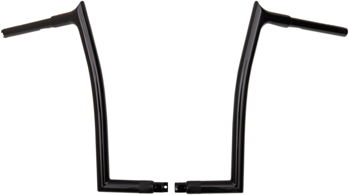 FAT BAGGERS INC. 1-1/4" EZ Install Pointed Top Handlebar - 16" - Black 906016-B — image 1