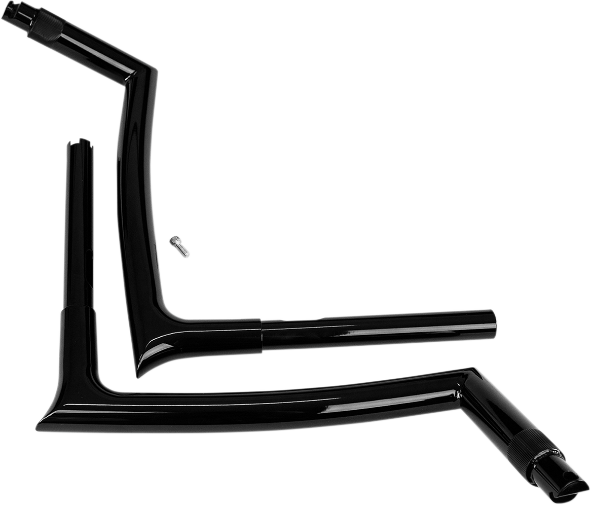 FAT BAGGERS INC. 1-1/4" EZ Install Pointed Top Handlebar - 16" - Black 906016-B — image 4