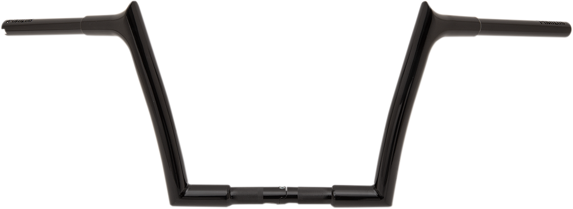 FAT BAGGERS INC. 1-1/4" EZ Install Pointed Top Handlebar - 10" - Black 907010-B — image 1