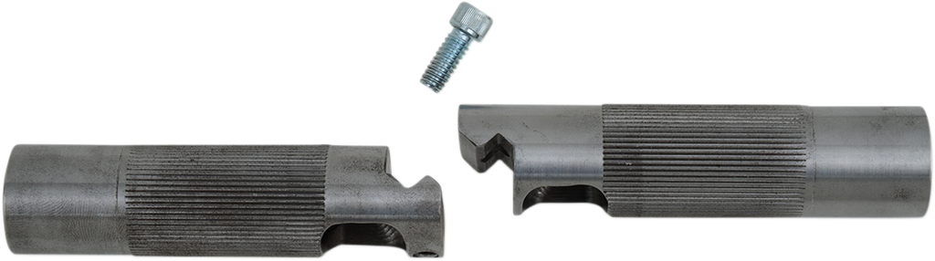 FAT BAGGERS INC. 1-1/4" EZ Install Pointed Top Handlebar - 10" - Chrome 907010 — image 4