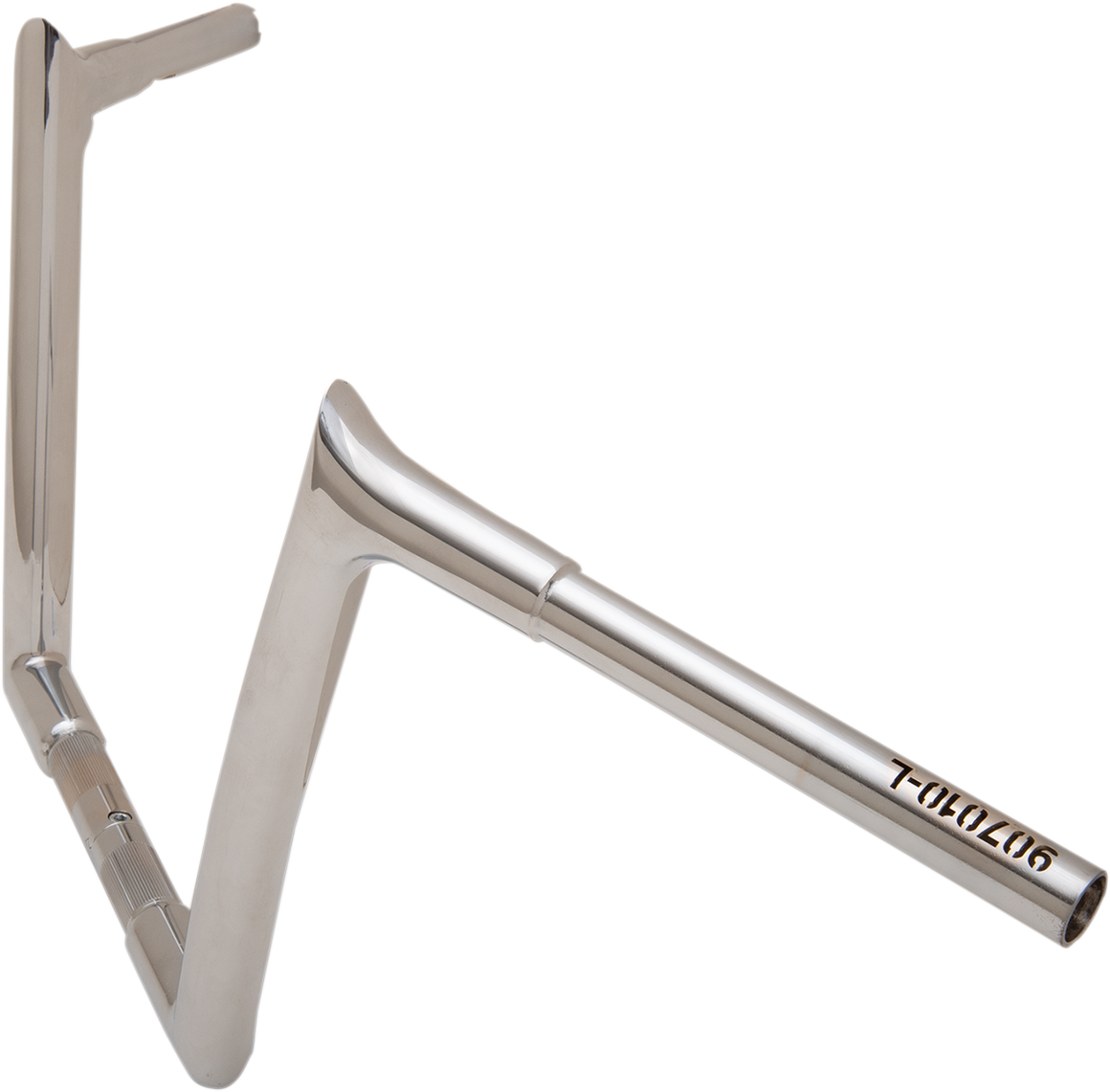 FAT BAGGERS INC. 1-1/4" EZ Install Pointed Top Handlebar - 10" - Chrome 907010 — image 8