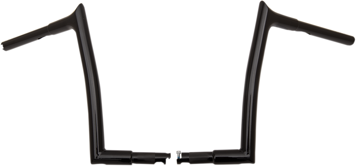 FAT BAGGERS INC. 1-1/4" EZ Install Pointed Top Handlebar - 12" - Black 907012-B — image 1