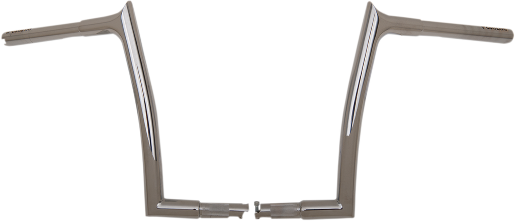 FAT BAGGERS INC. 1-1/4" EZ Install Pointed Top Handlebar - 12" - Chrome 907012 — image 1
