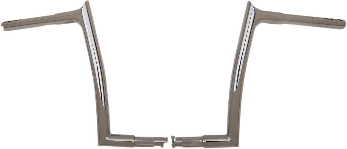 FAT BAGGERS INC. 1-1/4" EZ Install Pointed Top Handlebar - 12" - Chrome 907012 — image 1