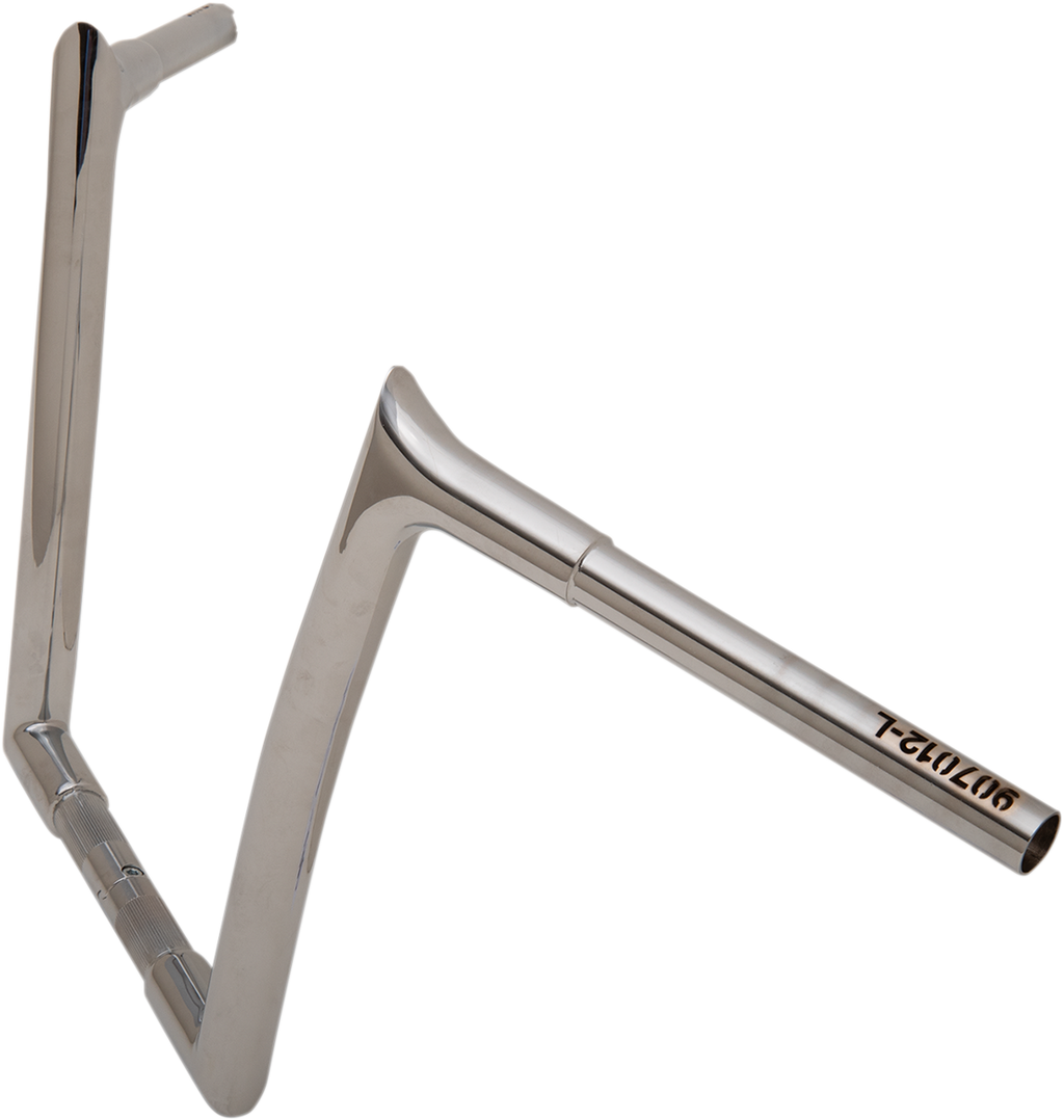 FAT BAGGERS INC. 1-1/4" EZ Install Pointed Top Handlebar - 12" - Chrome 907012 — image 6