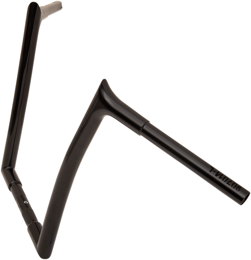 FAT BAGGERS INC. 1-1/4" EZ Install Pointed Top Handlebar - 14" - Black 907014-B — image 6
