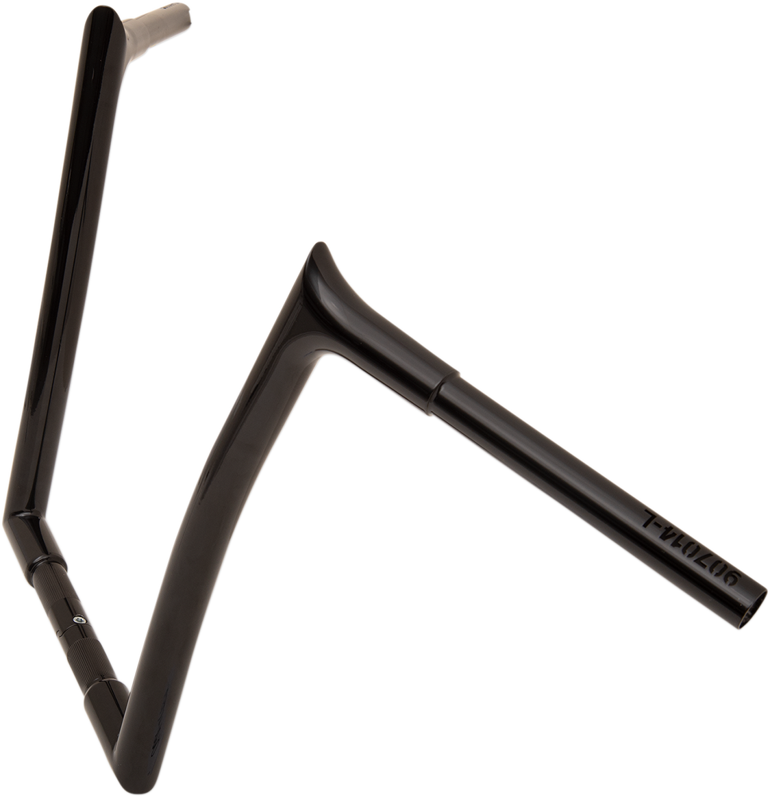 FAT BAGGERS INC. 1-1/4" EZ Install Pointed Top Handlebar - 14" - Black 907014-B — image 6