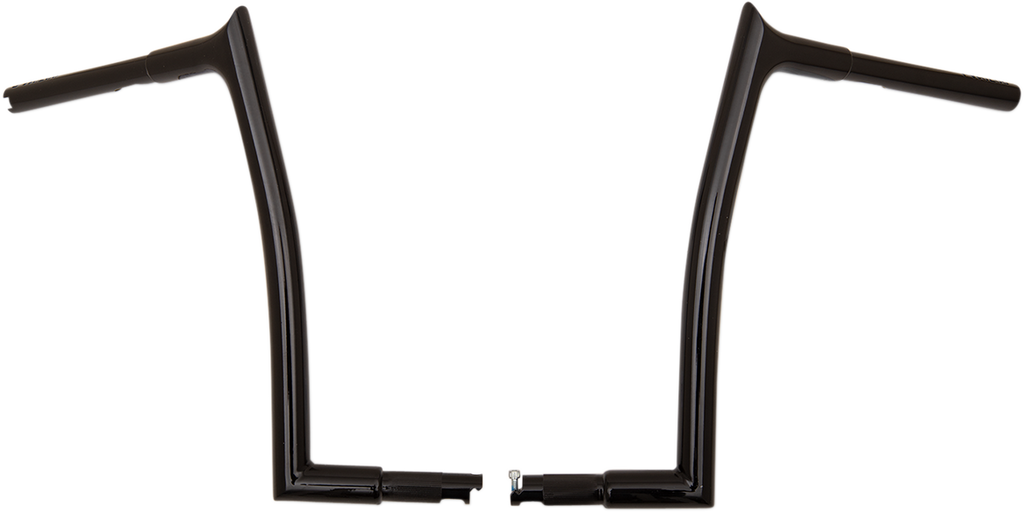 FAT BAGGERS INC. 1-1/4" EZ Install Pointed Top Handlebar - 14" - Black 907014-B — image 7